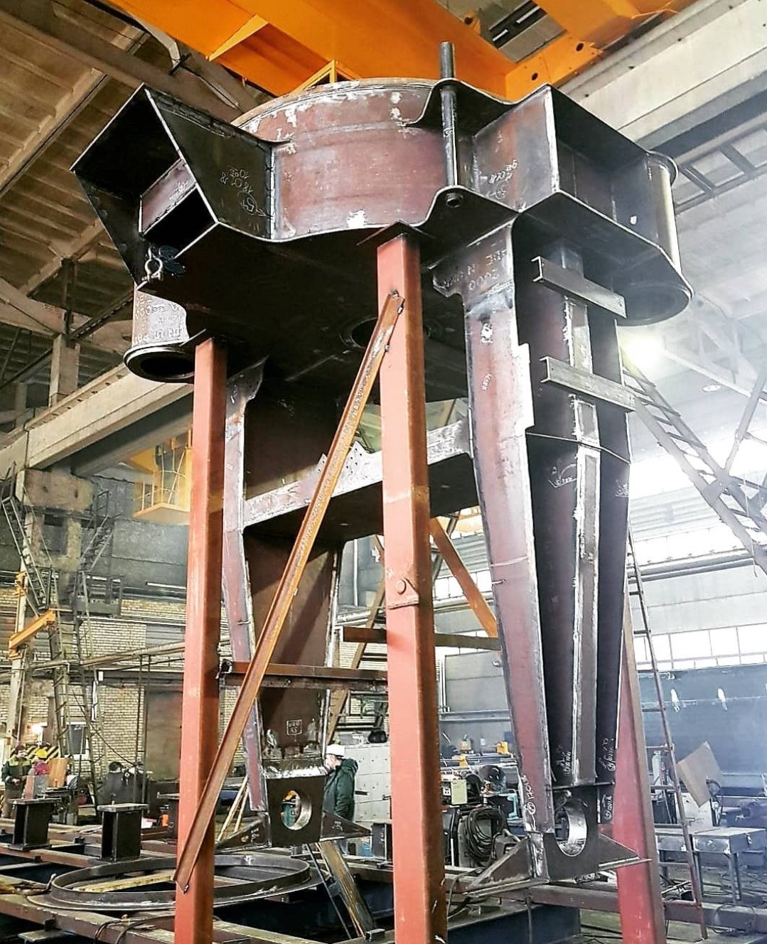 Industrial steel construction