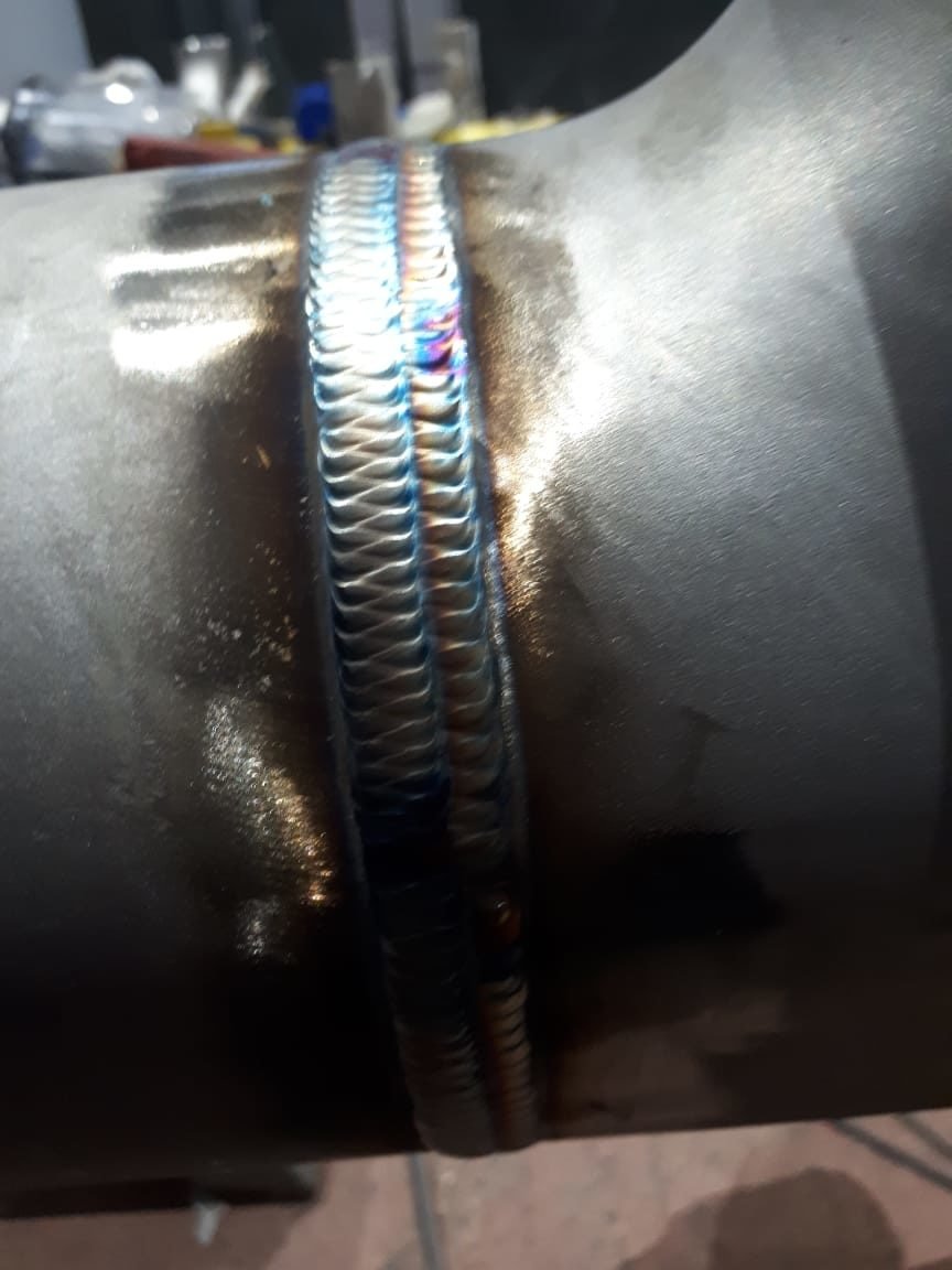 Precision TIG welding seam